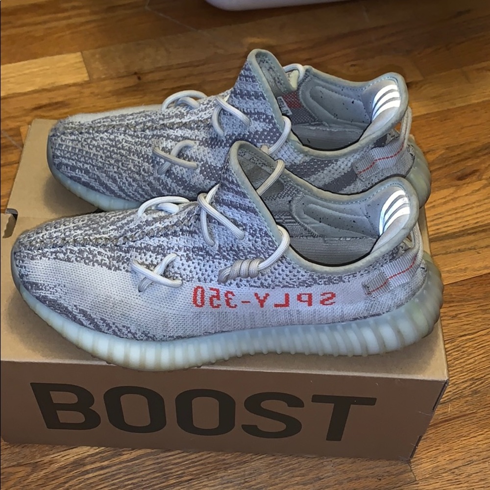 Yeezy 350 Boost V2 Blue Tint